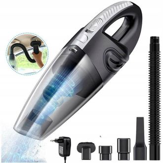 OEM Potente Aspiradora Inal&aacute;mbrica Para Coche, 120 W, 4000 Pa