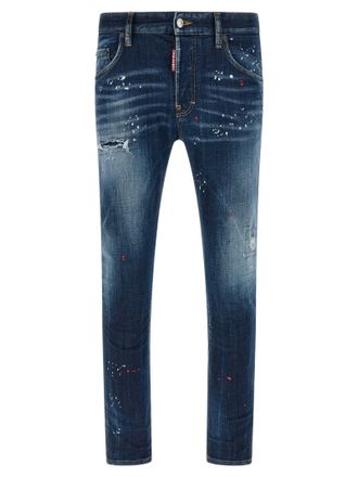 Dsquared2 Dsquared&sup2; Blauwe Katoenen Jeans Denim