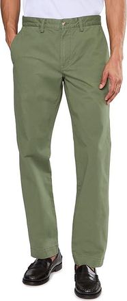 Polo Ralph Lauren Bedford Stretch Straight Fit Chino Pants Mens Clothing Garden Trail : 34 32, Chino/Cotton/Elastane