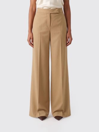 Max Mara Pantaloni wide-leg Max Mara in lana vergine e seta