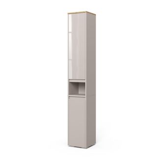 Vicco Armario De Ba&ntilde;o Majest, Cachemira/artesanal, 30.2 X 191.5 Cm Con 2 Puertas, Vicco