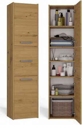 OEM Estanter&iacute;a Moderna De Roble Para Armario De Ba&ntilde;o - Dise&ntilde;o Universal, Soluci&oacute;n Funcional Para Su Ba&ntilde;o