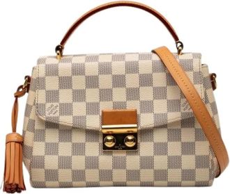 Louis Vuitton Pre-owned Croisette Handtas - Dames - Vintage Handtas - Beige - ONE Size - Vintage