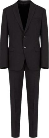 Emporio Armani Tasmania Wollen Pak - Heren - Business pakken - Grijs - 3XL - Wol - Kostuums