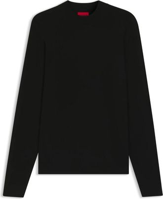 HUGO BOSS Round-neck Truien - Heren - Ronde hals truien - Zwart - XL - Truien & Vesten