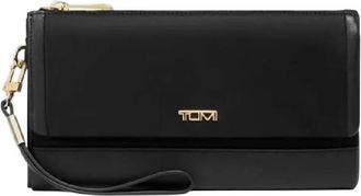Tumi Removable Leather Wristlet Travel Wallet