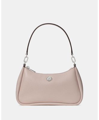 Kate Spade New York Womens Kayla Small Convertible Shoulder Bag - Pink Leather - One Size