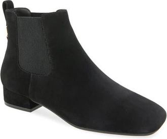 Aerosoles Nancilee Chelsea Boot in Black Suede at Nordstrom, Size 6.5