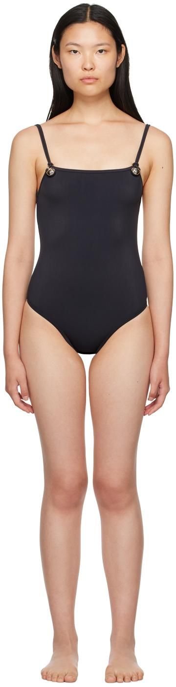 ワンピース水着 BOTTEGA VENETA Woman Swimsuit Black 772836V3PP0 1000 Bottega Veneta One-piece Swimsuit, Womens, Black from