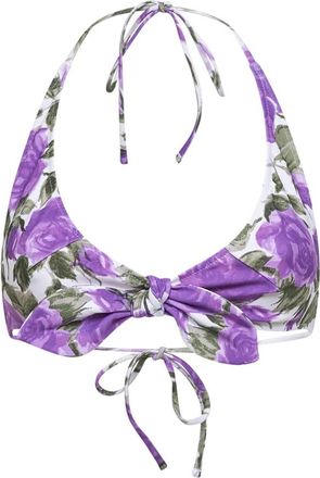 Chlo&eacute; Rose Print Bikini Top - Dames - Bikinis - Veelkleurig - M - Badmode