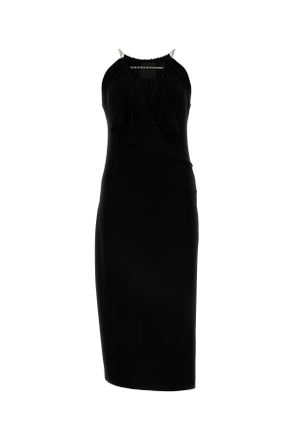 Givenchy Womens Black Viscose Dress - Size EU 38 (Womens)