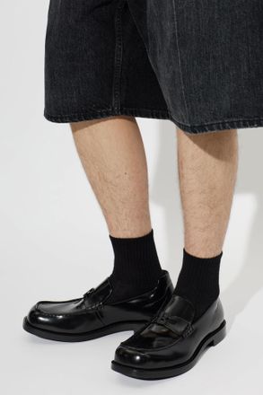 Balenciaga Comfy Loafers, Mens, Black