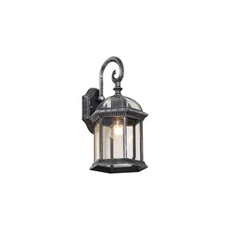 QAZQA Appliques Glasgow - Classico - Alluminio - Argento - Alltri Max. 1 X Watt - Qazqa