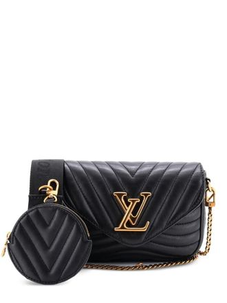 Louis Vuitton New Wave Multi Pochette Quilted Leather crossbody bag - Black
