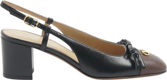 Valentino Pumps, female, Black, Size: 6 1/2 US Valet Du Roi Slingback Pump