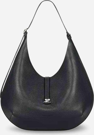 Courr&egrave;ges Leather Hobo Bag