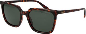 Polaroid Bruine Polycarbonaat Zonnebril