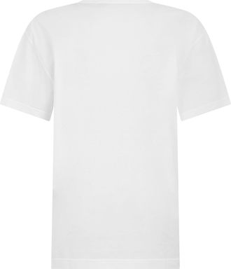 Dolce & Gabbana Mens Cotton T-Shirt Optical White T-Shirts And Polos