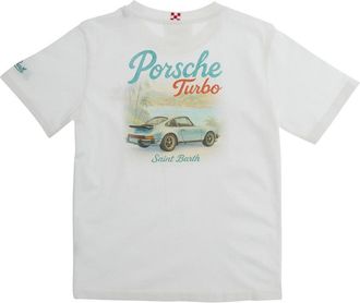 MC2 Saint Barth Boys T-Shirt Portland Jr White Cotton T-Shirts And Polos