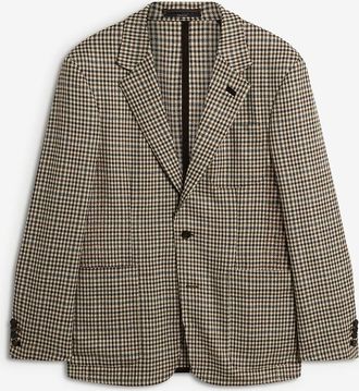 Dunhill Blazer mit Reverskragen aus Wolle und Kaschmir