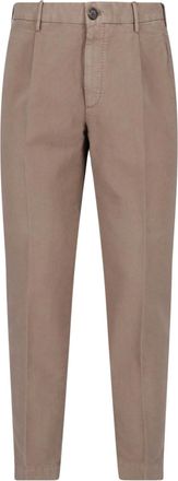 Incotex Pantaloni Dritti In Cotone