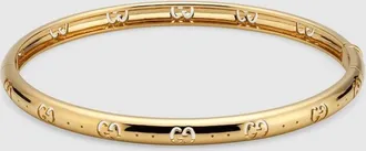 Gucci Icon 18k GG Bracelet, Yellow Gold, Yellow Gold