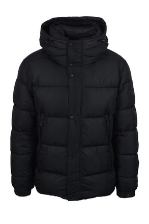 Boss Orange by Hugo Boss Omaris Mens Hooded Puffer Jacket - Black - Size X-Large