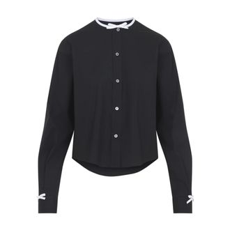 Moschino Bow Jacket - female - Moschino - Light Jackets - Black - XS - Jackets