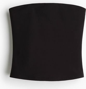 H&M Sport-Tubetop mit SoftMove - Schwarz