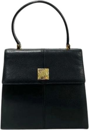 Saint Laurent Pre-owned Handbags, female, Black, Size: ONE SIZE Pre-owned Handbag