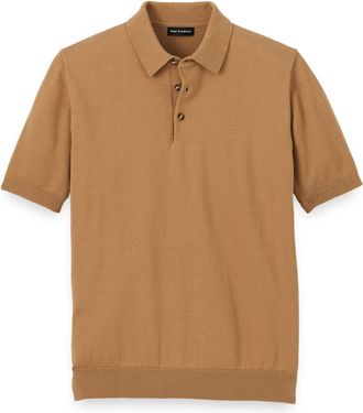 Paul Fredrick Supima Cotton Three Button Polo