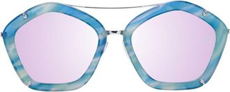 Ana Hickmann AH3165 G23 Mens Sunglasses Blue Size 56