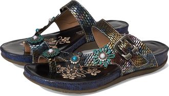 L'Artiste by Spring Step Kindness Womens Wedge Shoes Black : EU 36 (US Womens 5.5-6) M, Leather