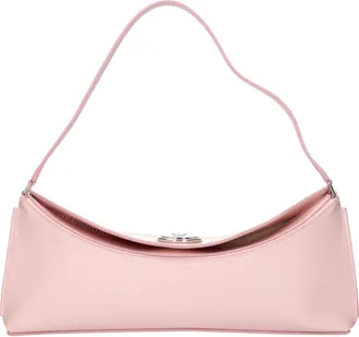 Jacquemus Pink Leather Shoulder Womens Bag