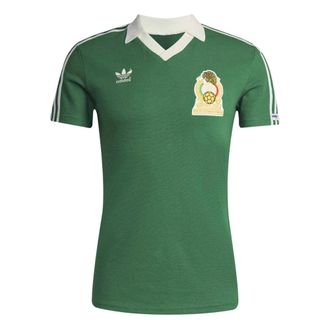 adidas Mexiko 1986 Heimtrikot - male - Adidas Originals - Training T-shirts & Tops - Green - M - Sport