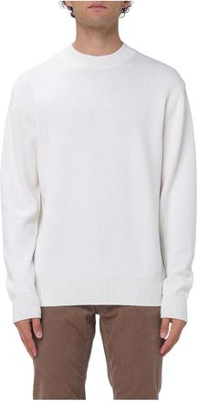 Paolo Pecora Jersey de cuello redondo holgado - Knitwear - Hombre - Blanco - XL
