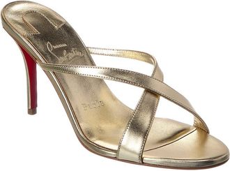 Christian Louboutin Mulazee 80 Leather Sandal