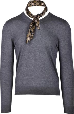 Wild Cashmere sweater - Heren - Ronde hals truien - Grijs - S - Kasjmier - Truien & Vesten