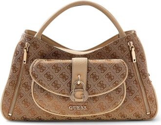 Guess Jessa Handtas - Dames - Handtassen - Bruin - ONE Size - Tassen