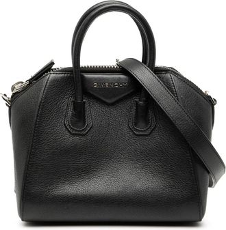 Givenchy 2010-2025 Mini Sugar Goatskin Antigona satchel - Nero