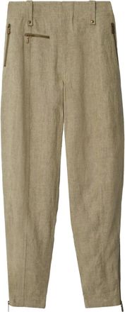 Burberry Pantaloni in lino - Toni neutri
