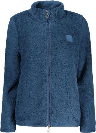 Laura Biagiotti Sweatshirt met lange mouwen - Dames - Vesten met rits - Blauw - M - Hoodies & sweatvesten