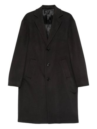 Lardini Cappotto con bottoni e tasche - Nero