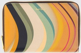 Paul Smith Portafoglio Paul Smith in pelle a righe multicolor