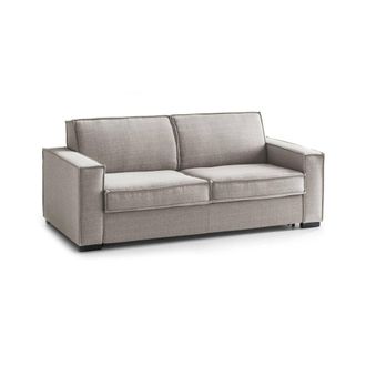 Dmora Talamo Italia - Sof&aacute; Fijo Adriana, Sof&aacute; De 2 Plazas, 100% Made In Italy, Sof&aacute; De Sal&oacute;n En Tela, Con Reposabrazos Est&aacute;ndar, Cm 180x95h90, T&oacute;rtola, Con 