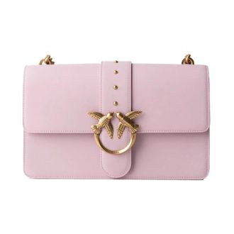 Pinko Love Leather Crossbody Bag