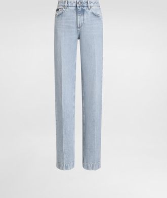 Dolce & Gabbana 5-pocket Denim Trousers - Woman Denim And Jeans Multi-colored 38