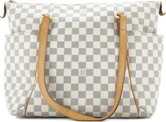 Louis Vuitton Totally Handbag Monogram Canvas MM shoulder bag - Wit