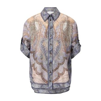 Zimmermann Donna, Camicette, Blu, 3Xs, new