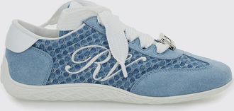 Roger Vivier Sneakers Viv Low Roger Vivier in denim di cotone e camoscio